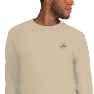 Waves 2.0 | Embroidered Men’s Long Sleeve Shirt