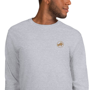 Waves 2.0 | Embroidered Men’s Long Sleeve Shirt