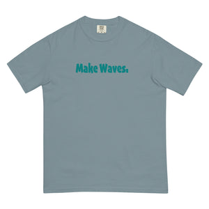 Make Waves (classic) | Unisex garment-dyed heavyweight t-shirt