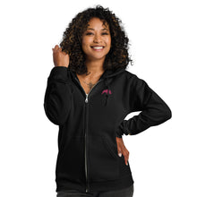 Load image into Gallery viewer, Hard Headed | Embroidered Unisex heavy blend zip hoodie