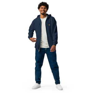 Seasons Change | Unisex Embroidered heavy blend zip hoodie