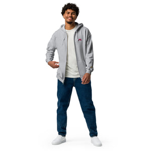 Hard Headed | Embroidered Unisex heavy blend zip hoodie