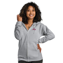 Load image into Gallery viewer, Hard Headed | Embroidered Unisex heavy blend zip hoodie