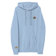 Load image into Gallery viewer, Seasons Change | Embroidered Unisex pigment-dyed hoodie