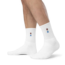 Load image into Gallery viewer, stars | Embroidered socks