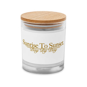 Sunrise To Sunset | Glass jar candle