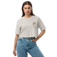 Load image into Gallery viewer, Gatz | Embroidered Loose crop top