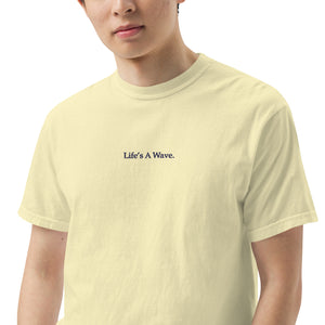 Life's A Wave | Embroidered t-shirt