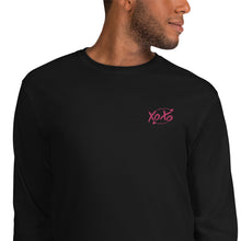 Load image into Gallery viewer, XoXo | Embroidered Unisex Long Sleeve Shirt