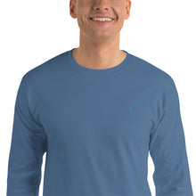 Load image into Gallery viewer, Blue Heron | Embroidered Long Sleeve Shirt