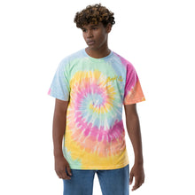 Load image into Gallery viewer, Bright Side | Embroidered tie-dye t-shirt