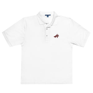 Waves | Embroidered Men's Premium Polo