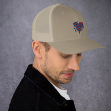 Load image into Gallery viewer, The Lovely Road | Embroidered Trucker Cap
