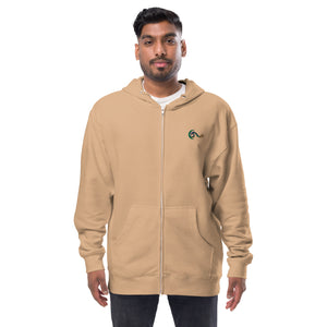 Bright Side Lifestyle Logo | Unisex fleece zip up hoodie