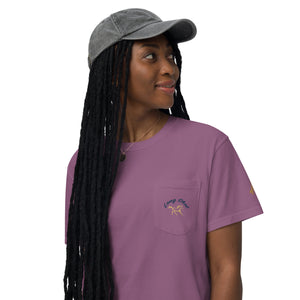 Long Shot | Unisex garment-dyed pocket t-shirt