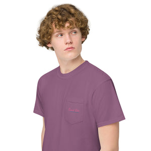 Sand Bar | Unisex garment-dyed pocket t-shirt