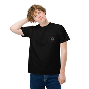 Backroads & Sunsets | Unisex garment-dyed pocket t-shirt
