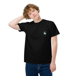 Goat | Unisex garment-dyed pocket t-shirt