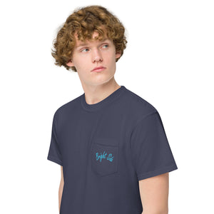 Bright Side | Unisex garment-dyed pocket t-shirt