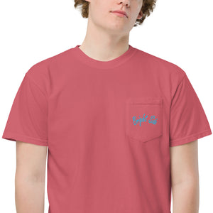 Bright Side | Unisex garment-dyed pocket t-shirt