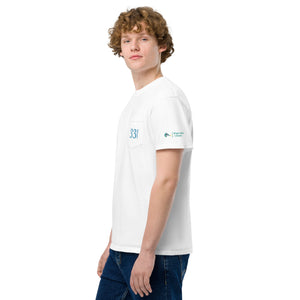 33 Waves | Unisex garment-dyed pocket t-shirt
