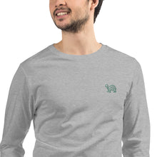 Load image into Gallery viewer, Turtle | Unisex Embroidered Long Sleeve Tee