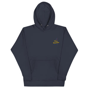 New Hampshire | Embroidered Hoodie
