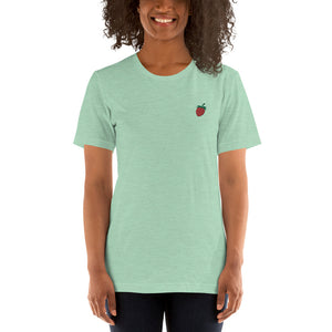 Strawberry | Embroidered Unisex T-Shirt