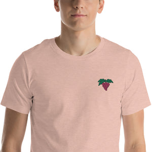 Grapes | Embroidered T-Shirt
