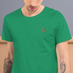 Lime | Embroidered T-Shirt