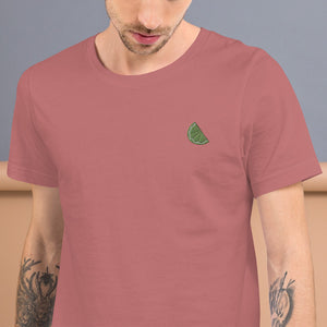 Lime | Embroidered T-Shirt