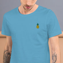 Load image into Gallery viewer, Pineapple | Embroidered Unisex T-Shirt