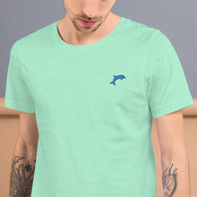 Load image into Gallery viewer, Dolphin | Unisex Embroidered tee