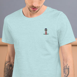 Lighthouse | Embroidered Unisex Tee