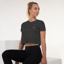 Load image into Gallery viewer, Watermelon | Embroidered Crop Tee