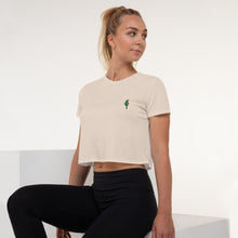 Load image into Gallery viewer, Cactus | Embroidered Crop Tee