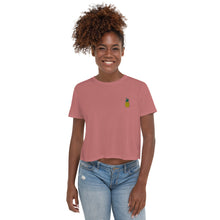 Load image into Gallery viewer, Pineapple | Embroidered Crop Tee